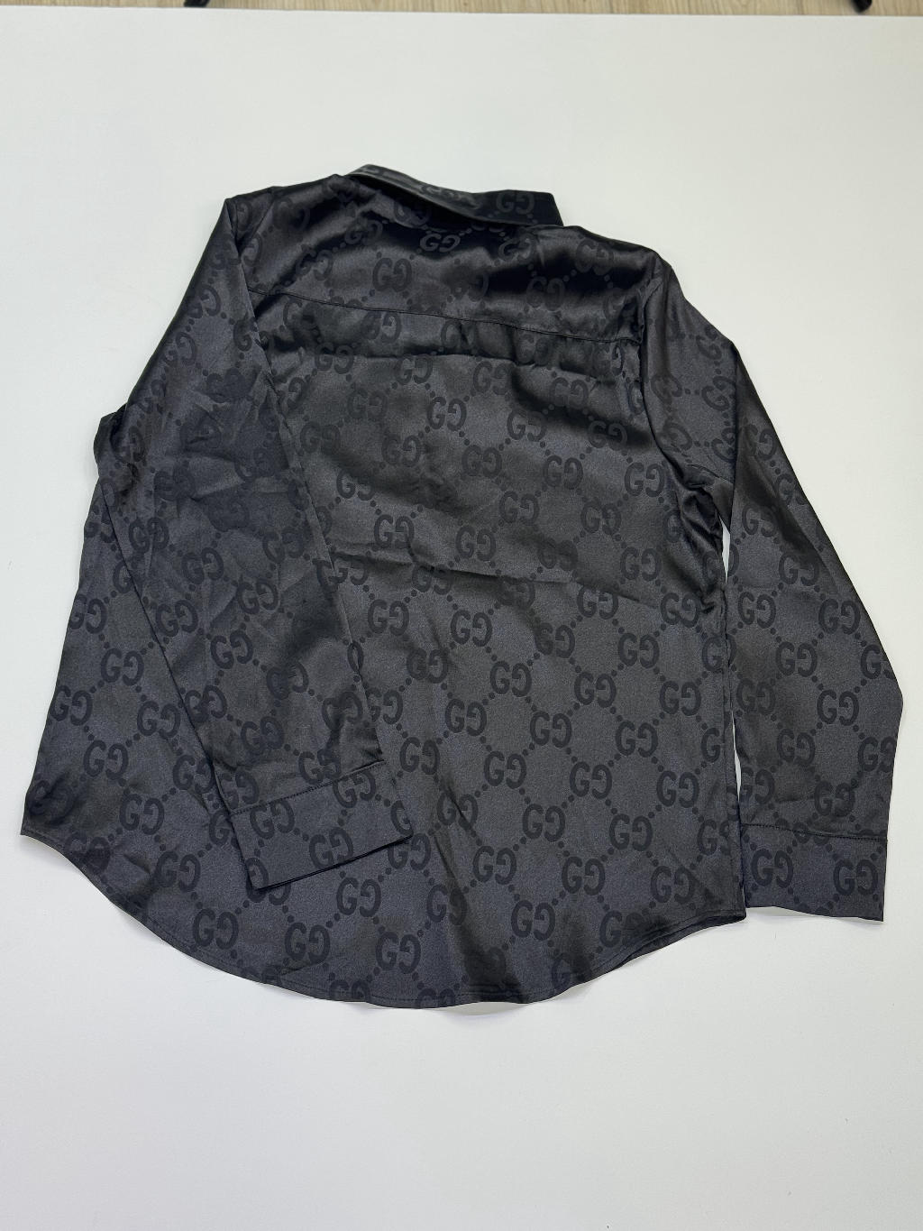 Alternative view of شومیزدخترانه ساتن گوچیGUCCI